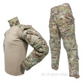ACU Uniform Woodland Camouflage Ripstop Combat Uniform Men